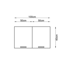 100cm Felix Kitchen Upper Cabinet Kitchen Series FLY 180578
