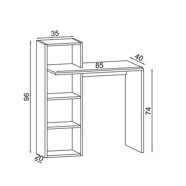 Darel Desk Unit Multipurpose Series FLY 172031