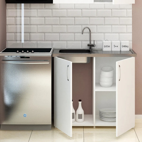 100cm Mini Kitchen Base Cabinet Kitchen Series FLY 180442