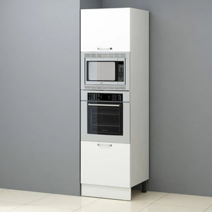60cm Melamine ANK.OVN-Microwave Tall Cabinet Kitchen Series FLY 181074