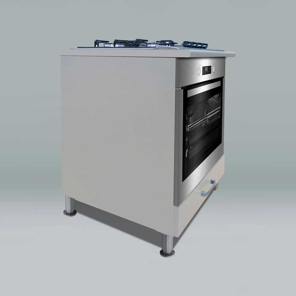 Grey Built-in Module Kitchen Series FLY 183009