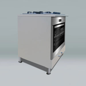 Grey Built-in Module Kitchen Series FLY 183009