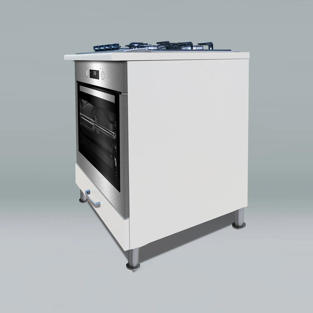 White Built-in Module Kitchen Series FLY 183010
