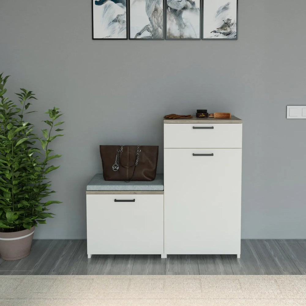 Burundi Shoe Cabinet With Cushion Multipurpose Series FLY 175060