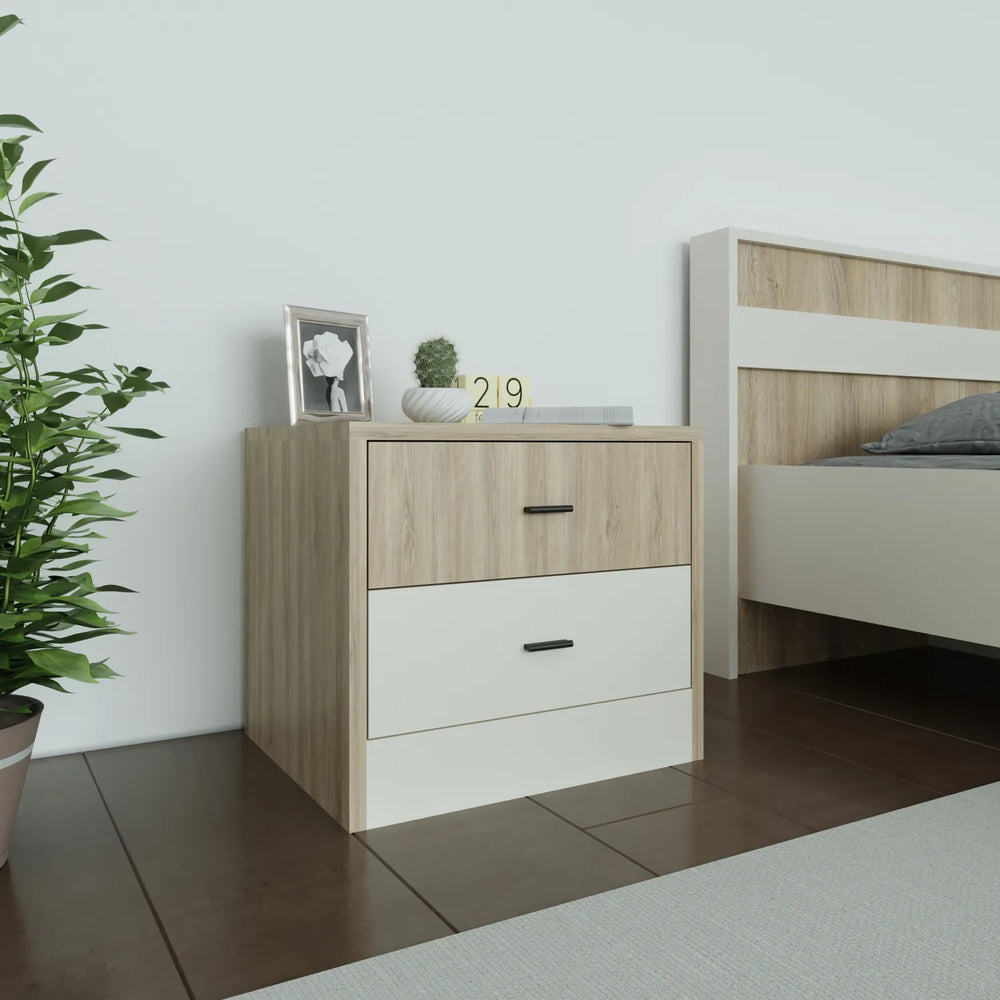 Just Home Hero Bedside Table Bedroom Series FLY 174076