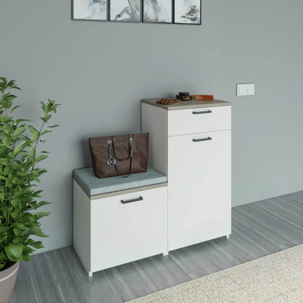 Burundi Shoe Cabinet With Cushion Multipurpose Series FLY 175060