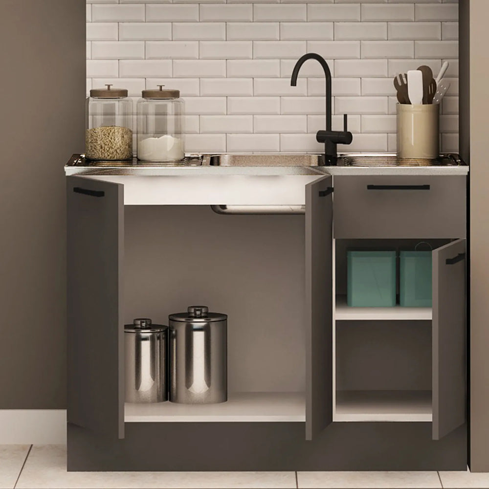 120cm Dani Kitchen Base Cabinet Kitchen Series FLY 180544