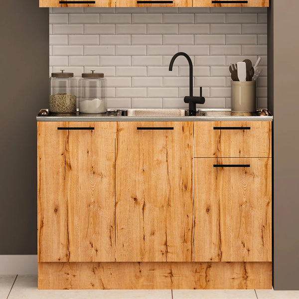 120cm Sıla Kitchen Base Cabinet Kitchen Series FLY 180541