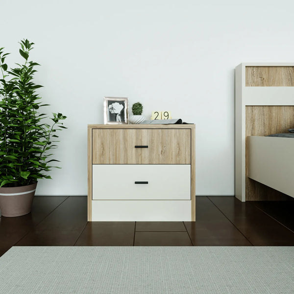 Just Home Hero Bedside Table Bedroom Series FLY 174076