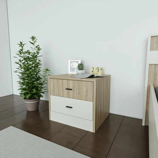Just Home Hero Bedside Table Bedroom Series FLY 174076