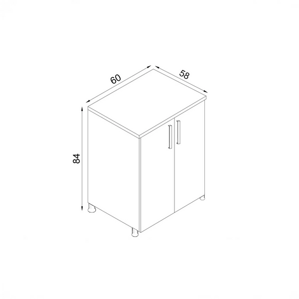 Lava Cabinet For Cooktop Kitchen Series FLY 183007