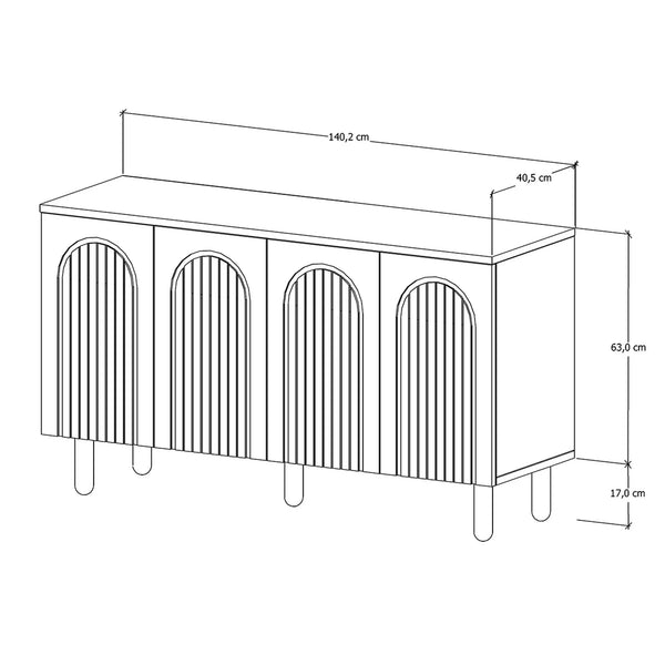 Maria Cabinet Multipurpose Series FLY 134033