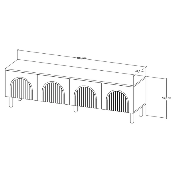 Bohem TV Unit Multipurpose Series FLY 176032