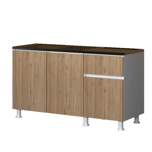 150cm Poyraz Sepet Color Base Cabinet With Sink Kitchen Series FLY 180595