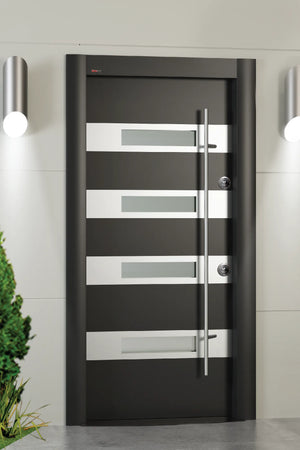 Sunny UV Glass Series Steel Door Diana UV Anthracite SNY UV 103-01