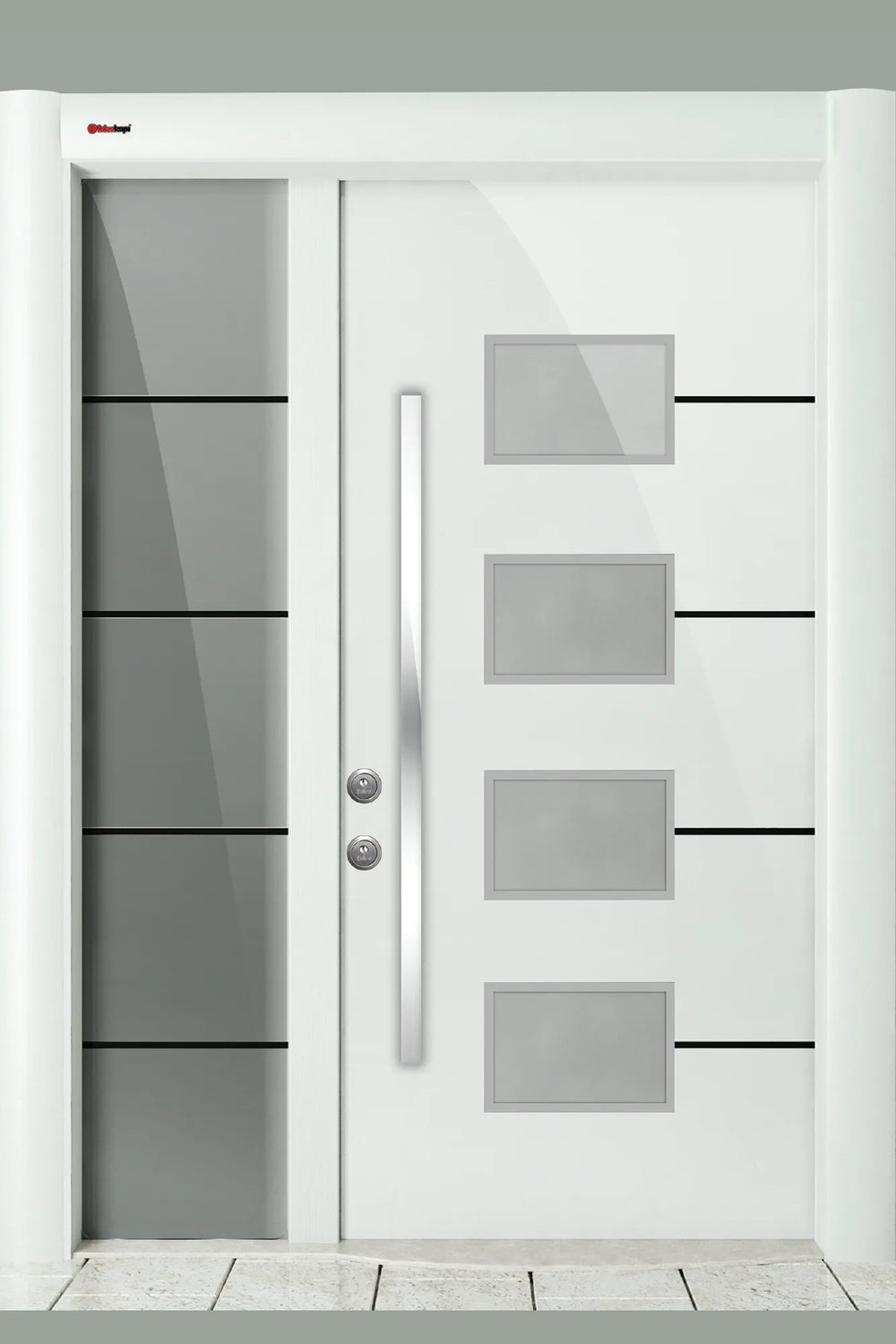 Delux Glass Series Steel Door Ultra DLX 100