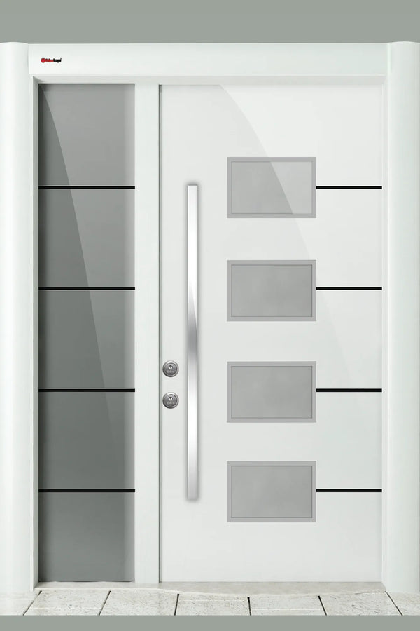 Delux Glass Series Steel Door Ultra DLX 100