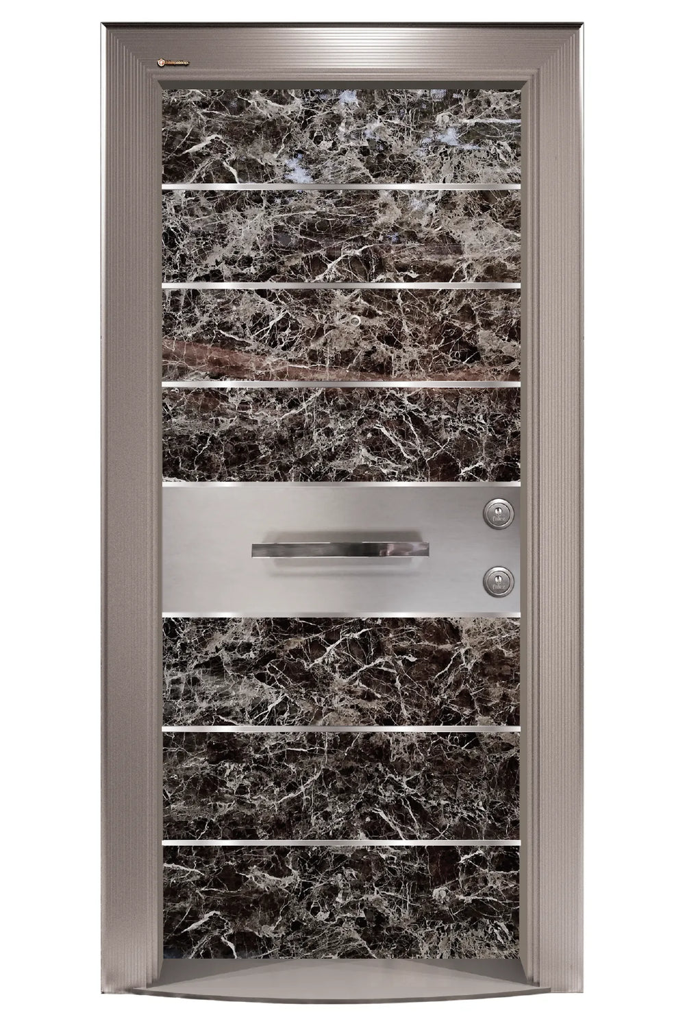 Elegance Series Steel Door Empredor Dark ELG 108