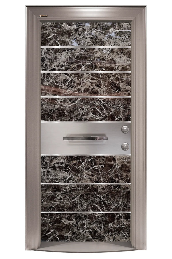 Elegance Series Steel Door Empredor Dark ELG 108