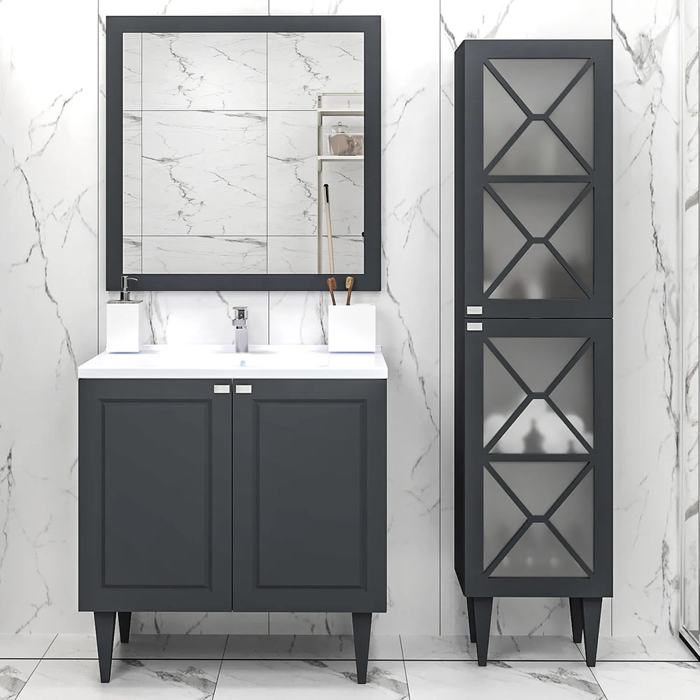 Chester Tall Cabinet Bathroom Series FLY 122018