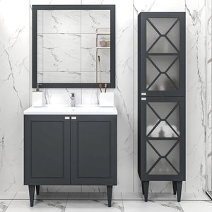 Chester Tall Cabinet Bathroom Series FLY 122018