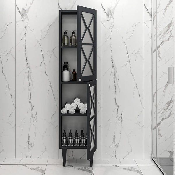 Chester Tall Cabinet Bathroom Series FLY 122018