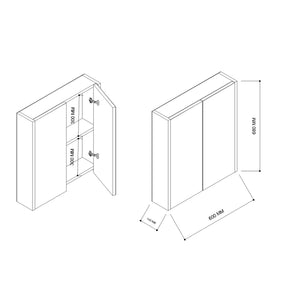 Soft Bathroom Cabinet Bathroom Series FLY 123022