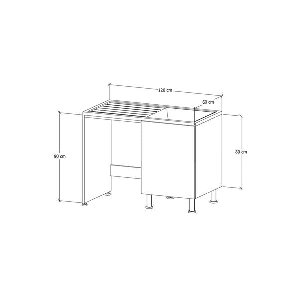 Dune Washin gMachine Cabinet Bathroom Series FLY 123032