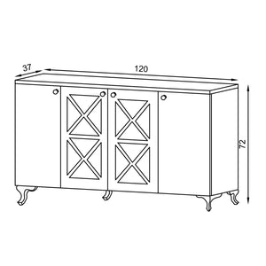 Espeya Cabinet/Sideboard MultiPurpose Series FLY 134022