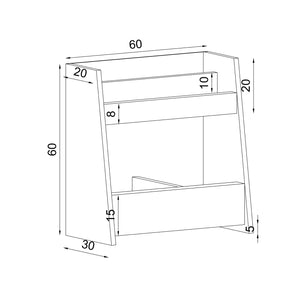 Vitya Montessori Bookcase Multipurpose Series FLY 170125