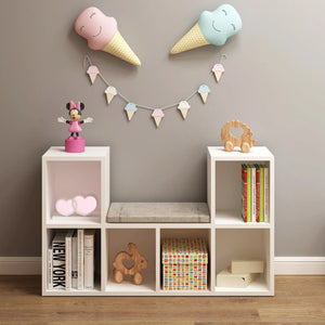 Linaza Montessori Bookcase Multipurpose Series FLY 170126