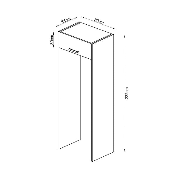 80cm Refrigerator Module Kitchen Series FLY 180585