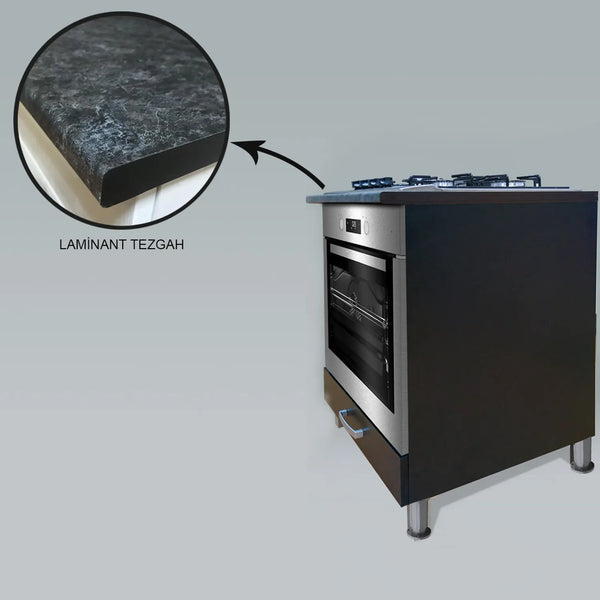Black Built-in Module Kitchen Series FLY 183008
