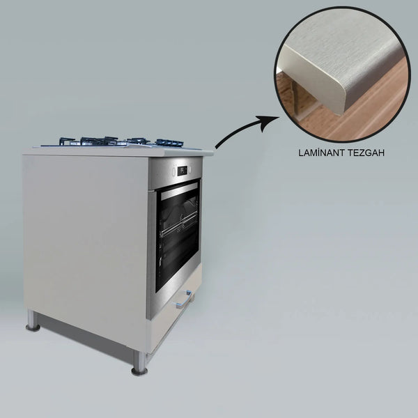 Grey Built-in Module Kitchen Series FLY 183009