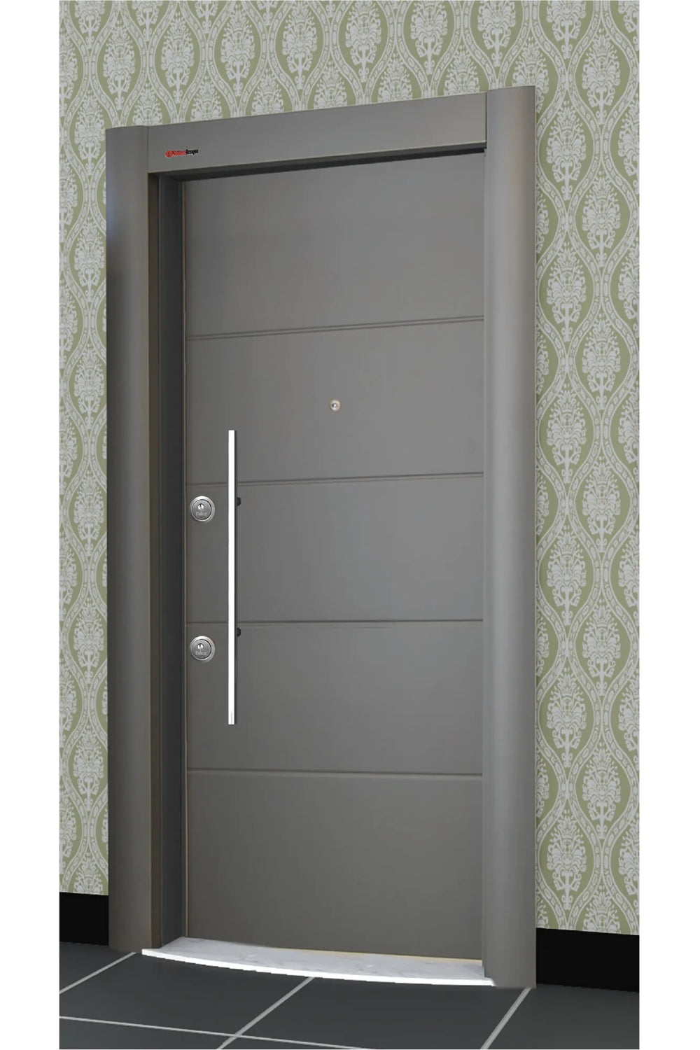 Gold Series Steel Door Akik Soft Touch Storm Grey GLD 113
