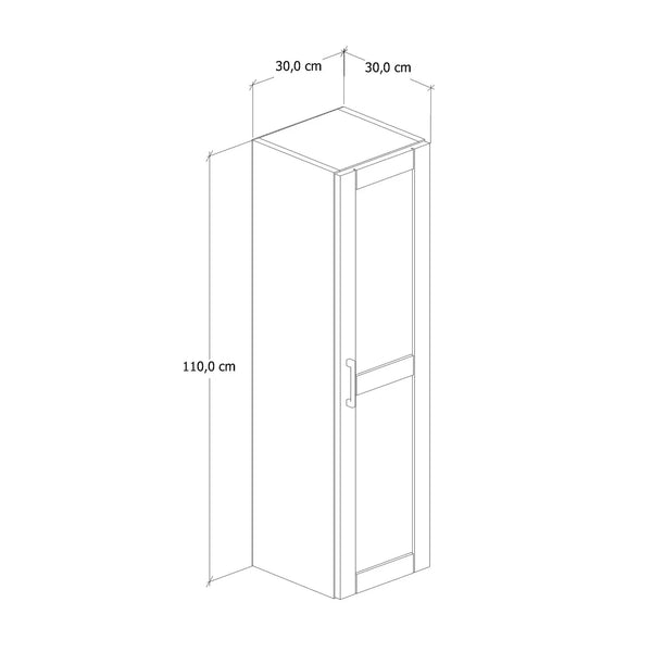 Riva Tall Cabinet Bathroom Series FLY 123048