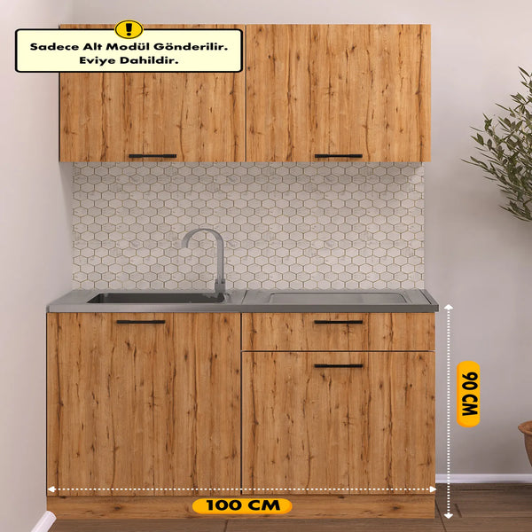 100cm Felix Kitchen Base Module Kitchen Series FLY 180576