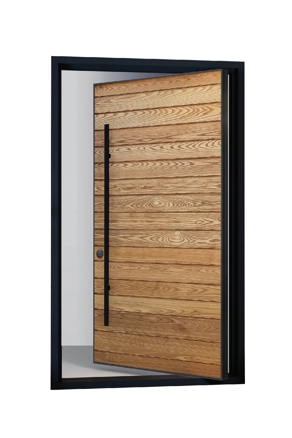 Pivot Series Steel Door Natural Wooden PVT 104