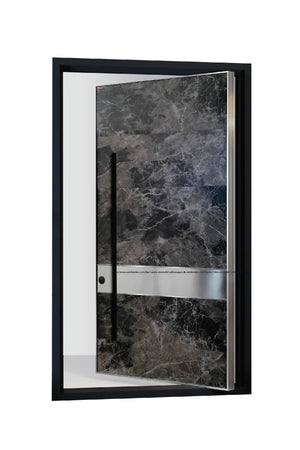 Pivot Series Steel Door Ceramic Mocha PVT 105