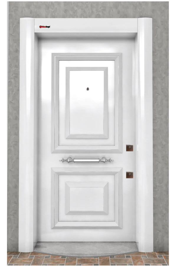 Quartz Series Steel Door Sultan White PVC QRZ 112