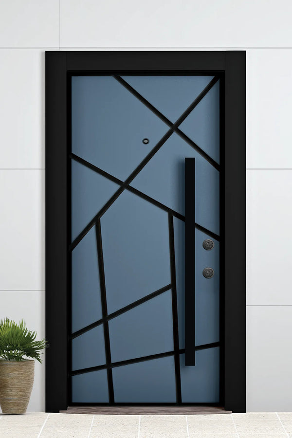Quartz Series Steel Door Chamlica Anthracite Grey  QRZ 120
