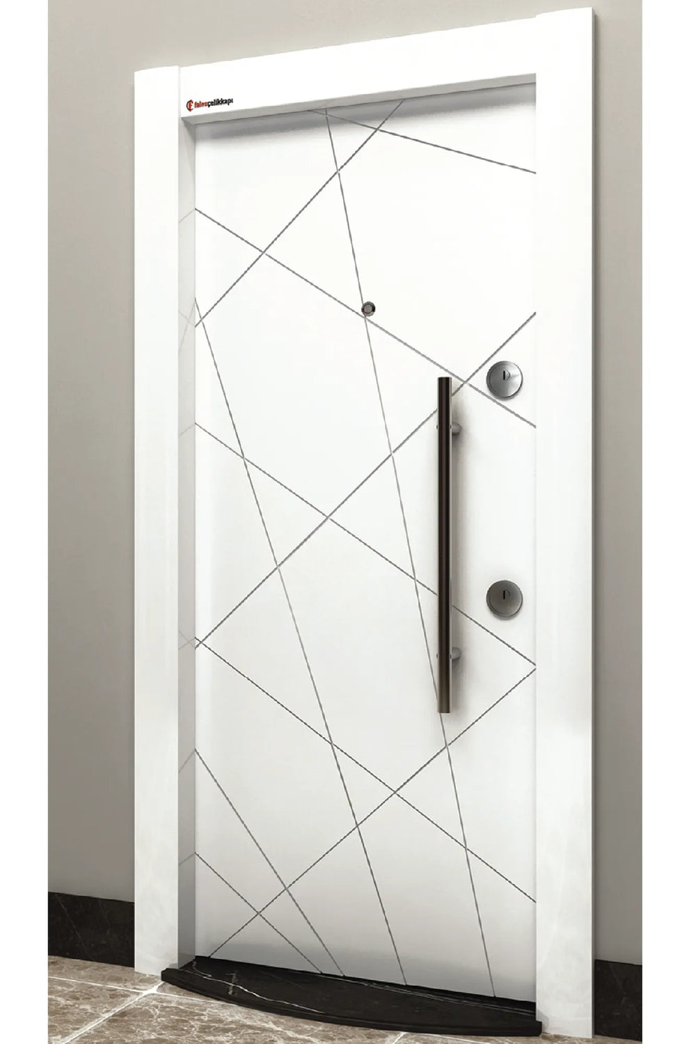 Silver Series Steel Door Star White SLV 104