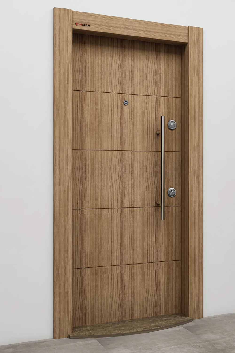 Silver Series Steel Door Akik Tobacco SLV 105