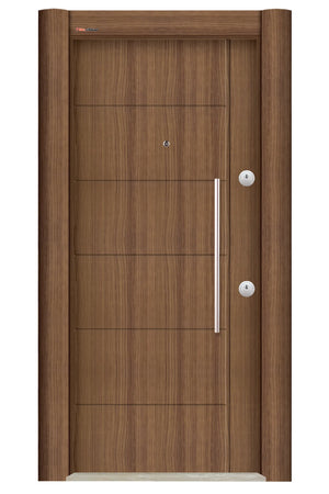 Silver Series Steel Door Kehribar Tobacco SLV 107