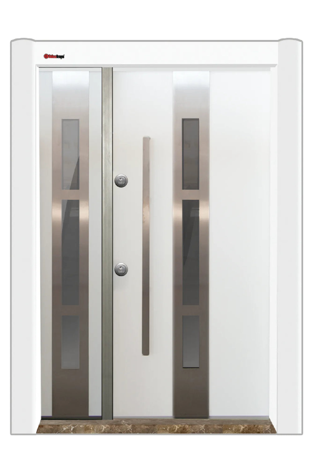 Sunny UV Glass Series Steel Door Sara UV Anthracite SNY UV 101-02