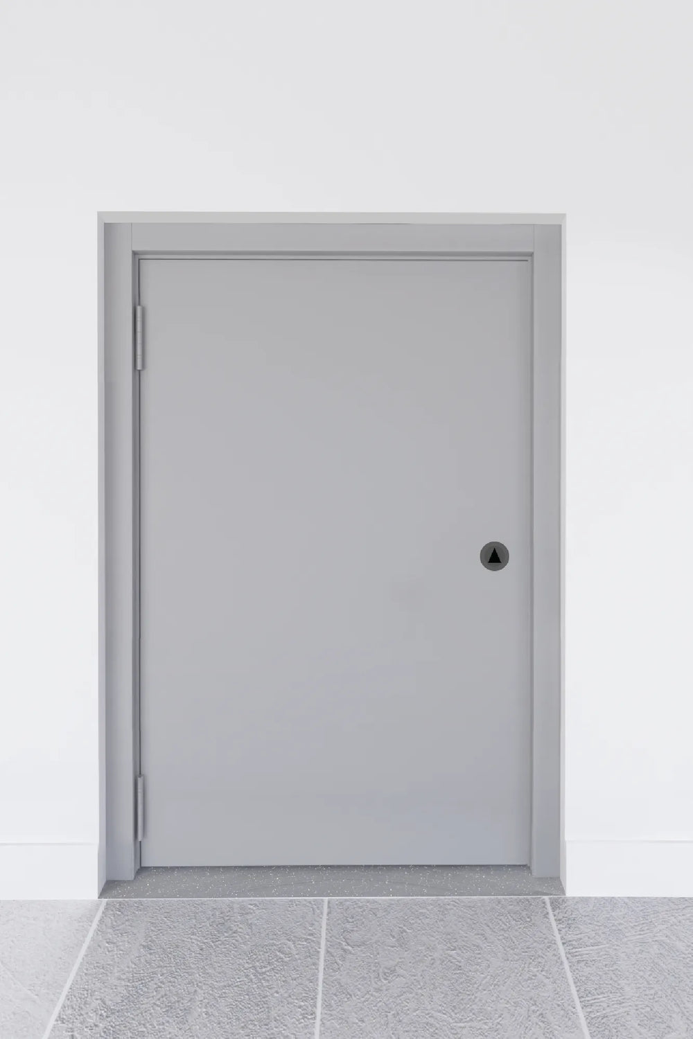 Technical Doors Series Steel Door Shaft Cover Single Leaf Cream TKN 102