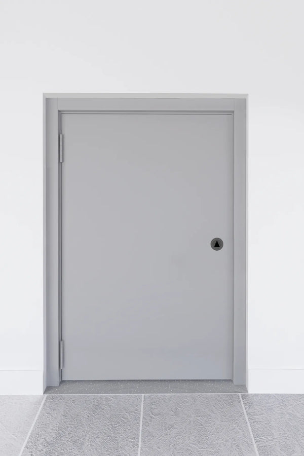 Technical Doors Series Steel Door Shaft Cover Single Leaf Cream TKN 102