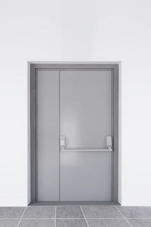 Technical Doors Series Steel Door Fire Door Small Door Leaf Flat Cream TKN 104