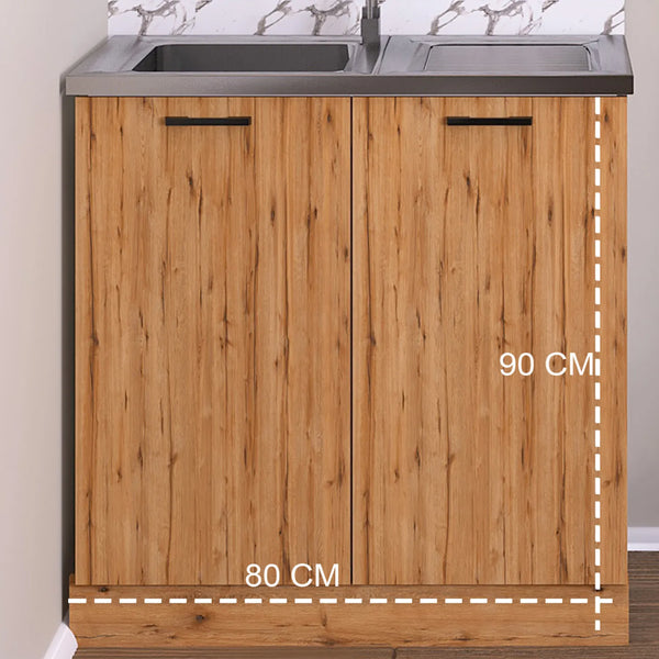 80cm Helena Kitchen Base Module Kitchen Series FLY 180581