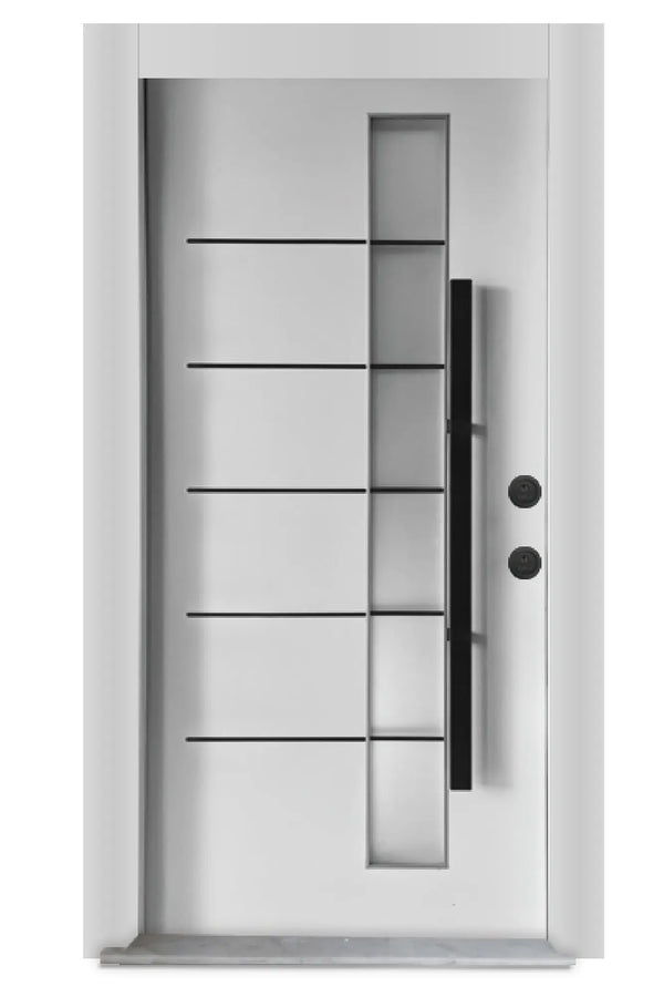 Thermomax Series Steel Door Paris-White TRM 101